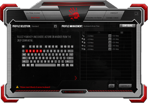 Logiciel KeyDominator 2 (Keyboard)