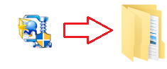 extrayez le fichier EXE comme une archive